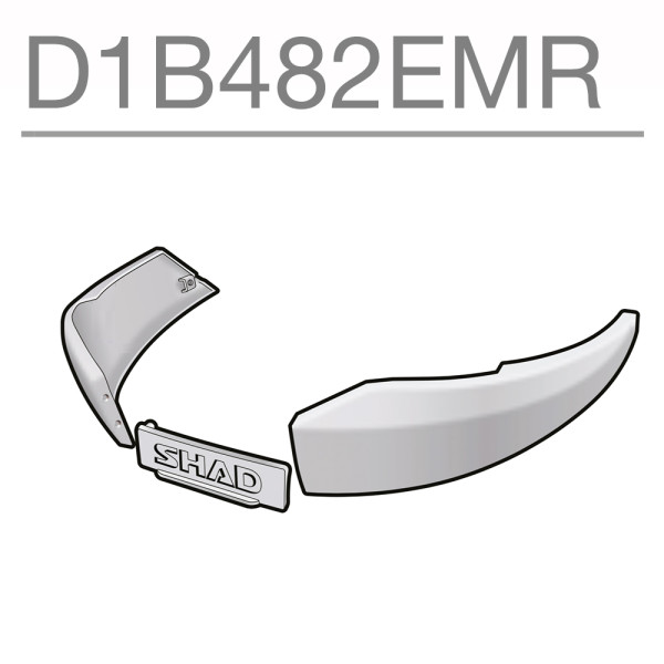 Shad SH48 Replacement Frame (Titanium)